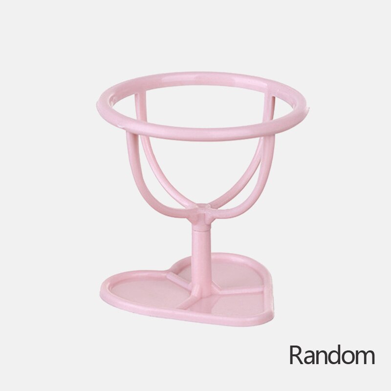 1 Pc mignon chat beauté oeuf support support sèche cosmétique maquillage éponge gourde poudre bouffée support organisateur boîte étagère stockage outils