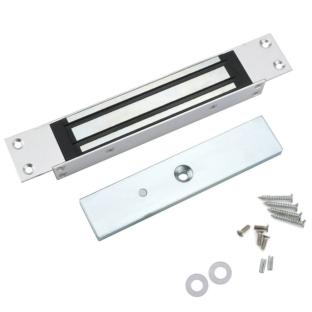 280kg 600BL Mortise Mount Door Magnetic Lock Holding Force For Access control Single Door Magnetic lock with Mortise Mount