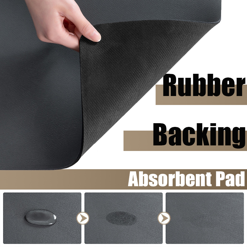 Küchenzubehör saugfähig Küche Abtropfmatte für Couchtisch, Geschirr, Abtropfmatte Küche Abfluss Pads Geschirr Matte