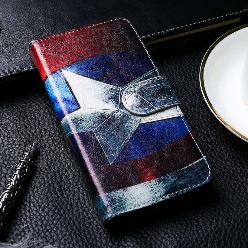 TAOYUNXI Phone Cover Case For Samsung Galaxy Star Plus Pro S7262 S7260 GT-S7262 i679 Flip Holster Painted Leather Covers: D015