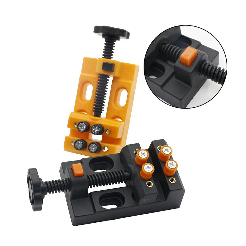 Mini Bench Vice Muliti-Funcational Table Vice Carving Bench Clamp Drill Press Flat Vice Portable _WK