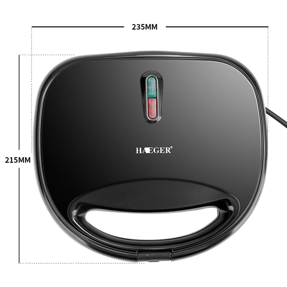 European standard 750W home automatic double heating toaster breakfast sandwich machine