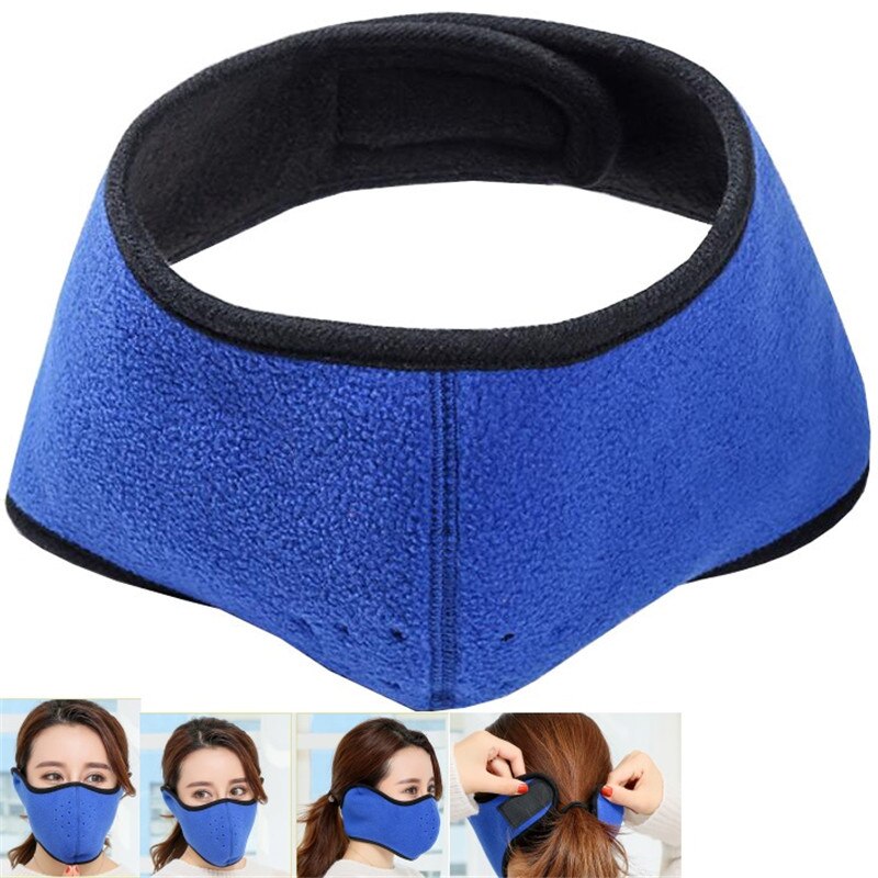 Earmuff Apparel Accessories Unisex Earmuff Women Men Winter Ear Muff Wrap Band Ear Warmer Earlap: blue