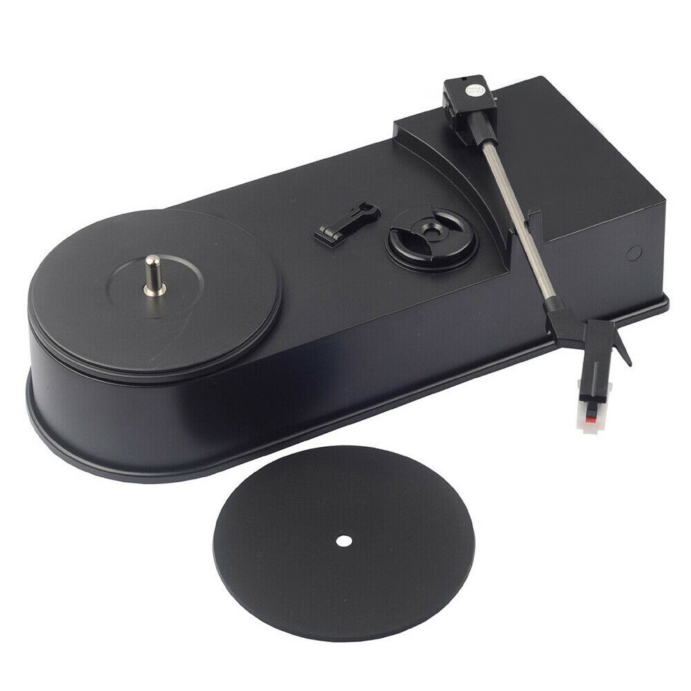 33/45RPM LP to MP3 Converter USB Vinyl Record Player 2 Speed Turntable Mini Phonograph