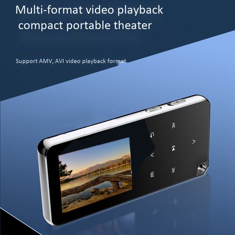 M25 4gb mp3 player mit bluetooth, 4.0, 1.77- zoll-touchscreen und hifi-sound in verlustfreier qualität