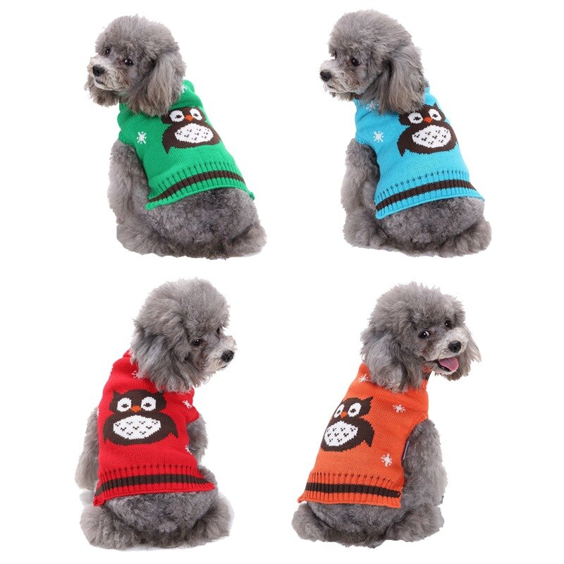 Belle chien vêtements chien pull hiver chien vêtements chiot vêtements petits et moyens chiens Halloween chien vêtements