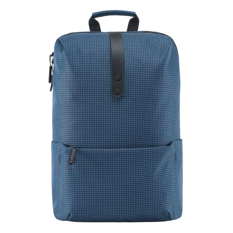 20L Xiaomi Casual Rucksack Männer Solide Polyester Mädchen Rucksäcke Reisetasche Universal Taschen College Stil 15,6 zoll Laptop Tasche: Blau