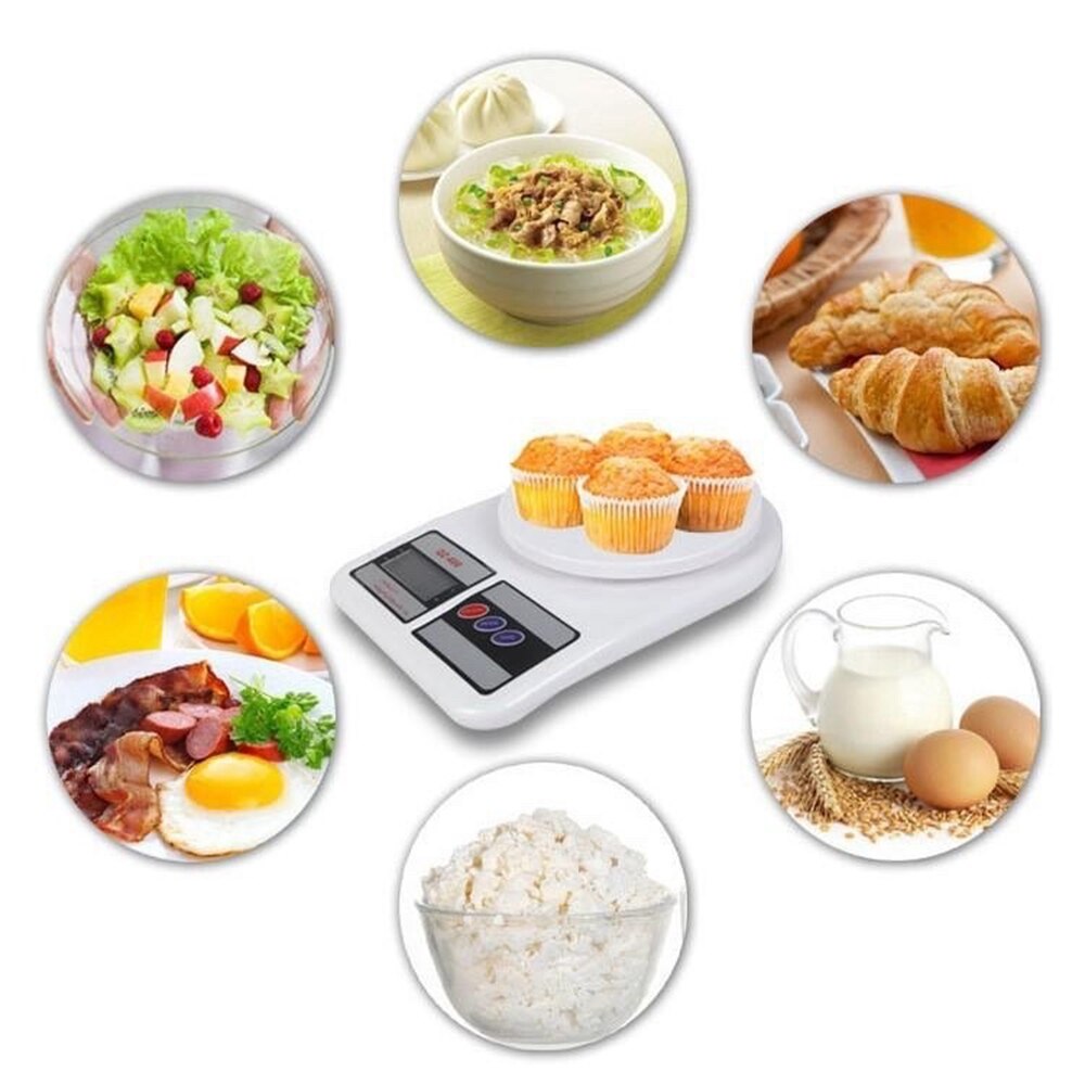 Electronic Bench Weight Scale Precise home electronic scale 5-10kg1g Digital Baking scale Food Kitchen scale
