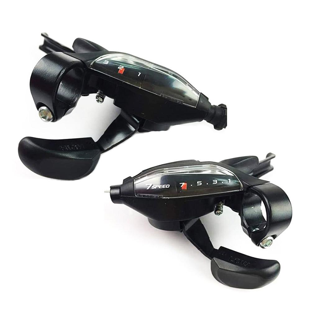 Bike Shifter ST-EF500 3X7 Speed Remhendel Combo Set Flexibele Gear Zichtbaar Gear Display Fiets Shifter Voor 22.2mm Stuur