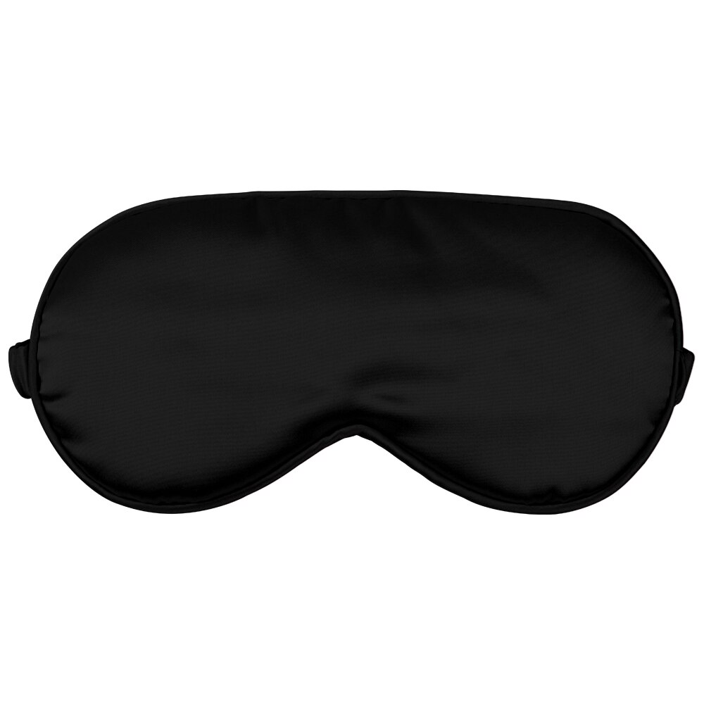 Máscara 3d de dupla face para dormir, máscara portátil para dormir, dormir, sombra de olho, portátil, viagem, escritório, respirável, feminina, 100% homens: Black