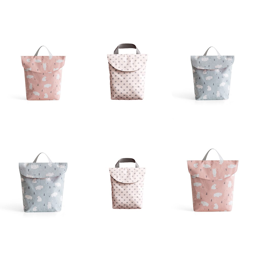 Multifunctional Baby Diaper Bags Storage Nappy Large-Capacity Mummy Bag Baby Stroller Bag Organizer Carriage Hanging Bags S/L
