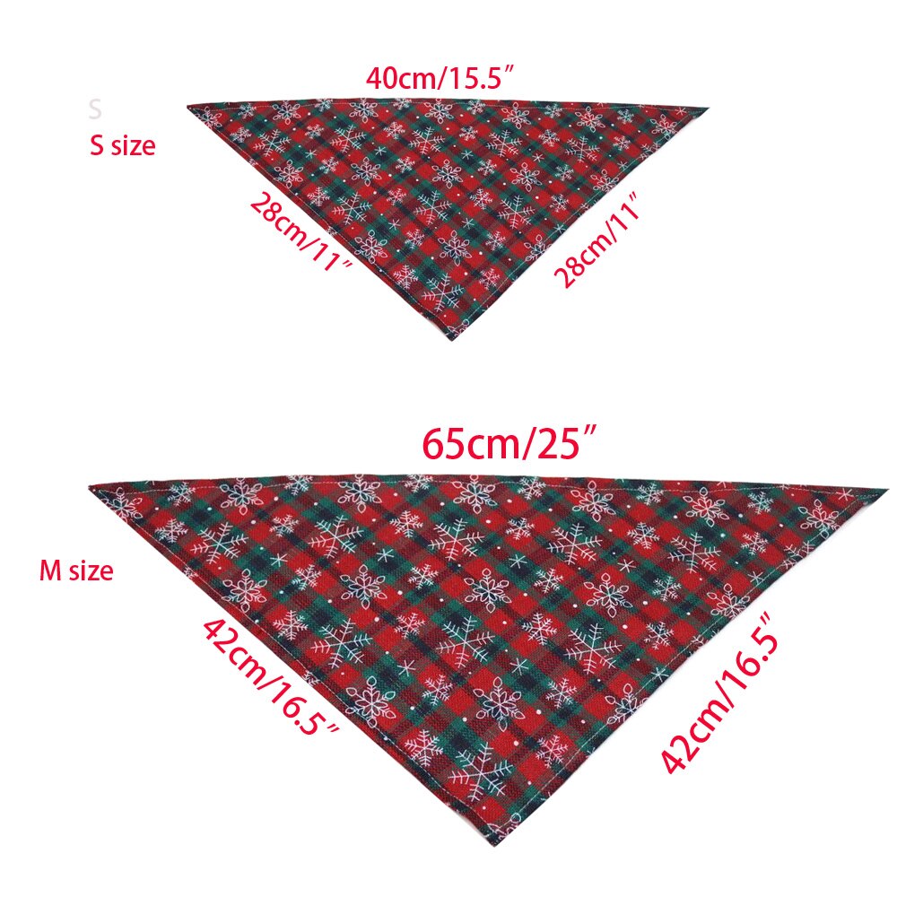 1 Stck Weihnachten Hund Bandana Haustier Liefert Hunde Haustiere Bandanas Schal Kleine Hund Lätzchen Baumwolle Welpen Zubehör Hund Einkaufen Haustier liefert