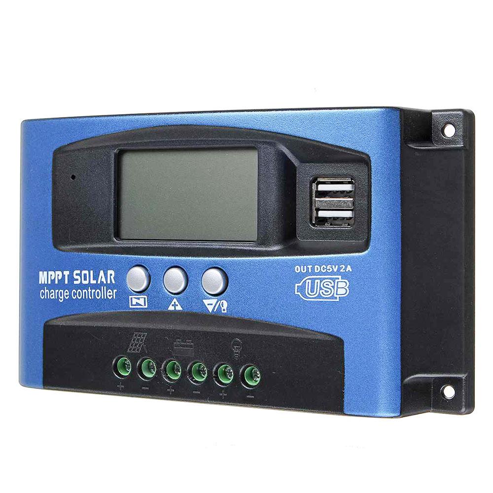 Dual Usb LCD Display Mppt Controller Mppt Controller Solar Panel Home Solar Charge Controller Solar Charge Controller