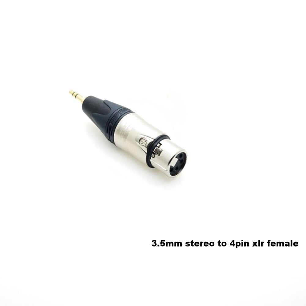HIFI NEUTRIK 4 Pin XLR to 4.4mm Pentaconn Adapter Male to Female Angle