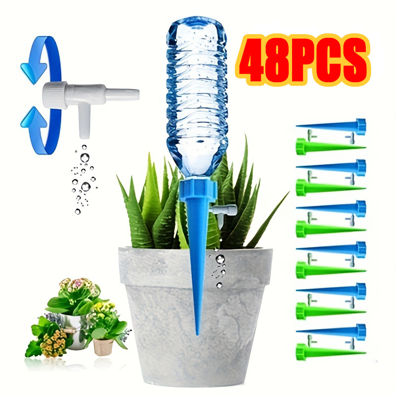 Automatische Bewässerung von Tropfpflanzen, Tropfbewässerung, Gartenbewässerungssystem, Selbstbewässerungssets für Gartenpflanzen, Bewässerungsgeräte einfügen