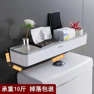 Estante Para Baño De Esquina Dorada - Organizador De Pared, Acero Inoxidable