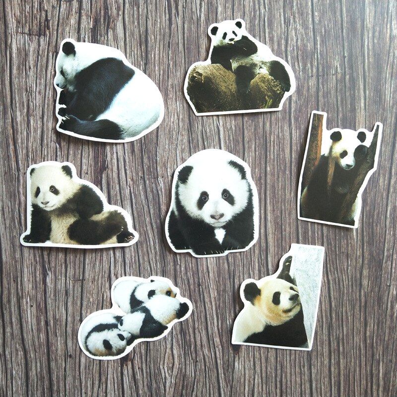  zw 50 stück niedliche panda-aufkleber für koffer, skateboard, laptop, gepäck, kühlschrank, handy, auto – diy-aufkleber