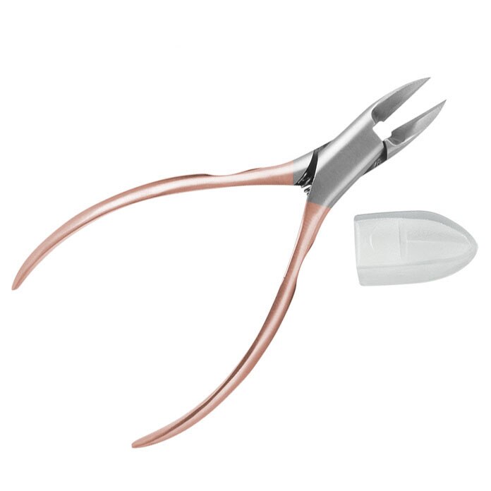 Rose Gold Nail Scissors Fingernail Toenail Cuticle Nipper Pedicure Paronychia Trimmer Dead Skin Remove Clipper Manicure Tool