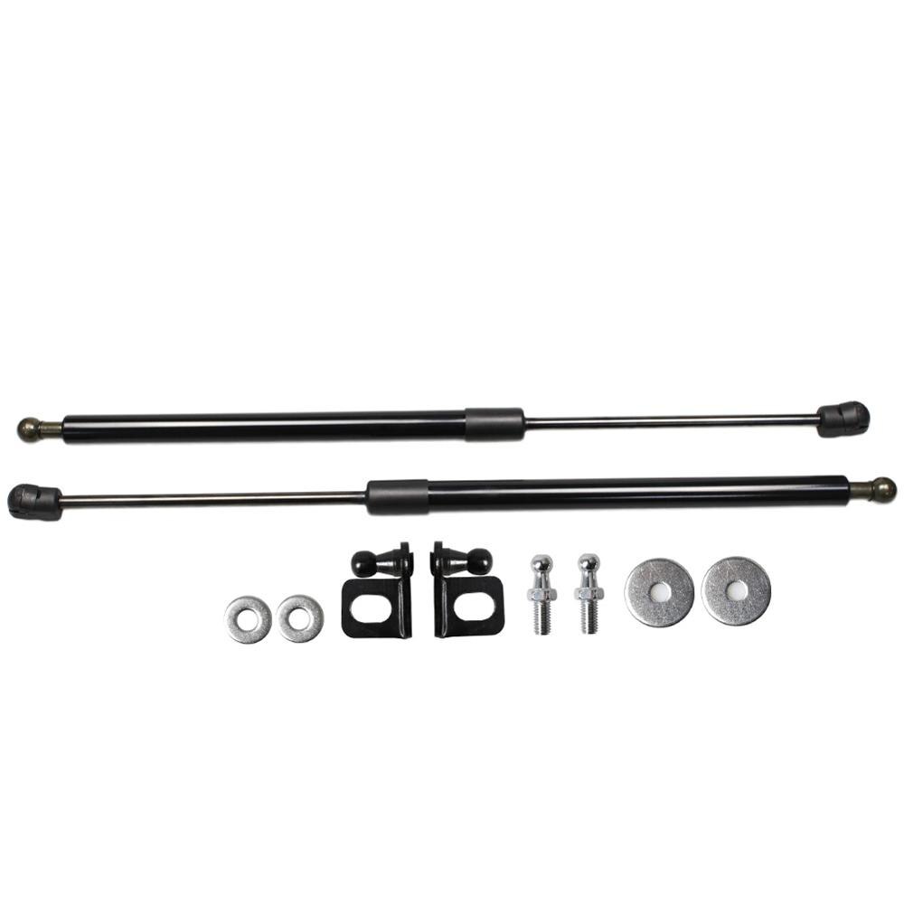 for Lancia Delta for Chrysler Delta 2x Shock Damper Front Hood Bonnet Modify Gas Struts Carbon Fiber Lift Support: normal black