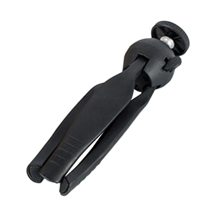 Accessoires de caméra Portable caméra de poche Mini trépied de table avec support de téléphone pour Sony Samsung téléphone Portable téléphone intelligent (Bla