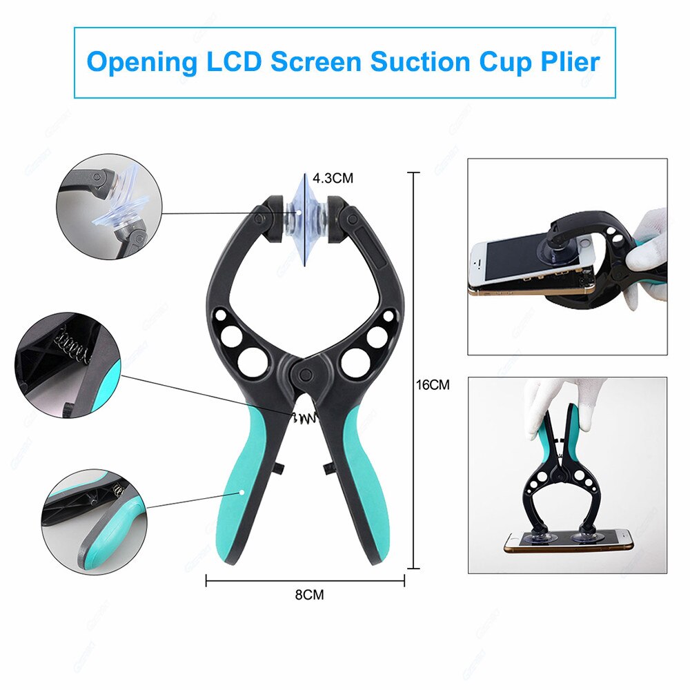 Telefoni cellulari impostato di Attrezzi di Riparazione 47 in 1 Della Leva di Attrezzi del Cacciavite di Precisione kit per iPhone iPad Xiaomi Smartphone Del Telefono Delle Cellule di riparazione