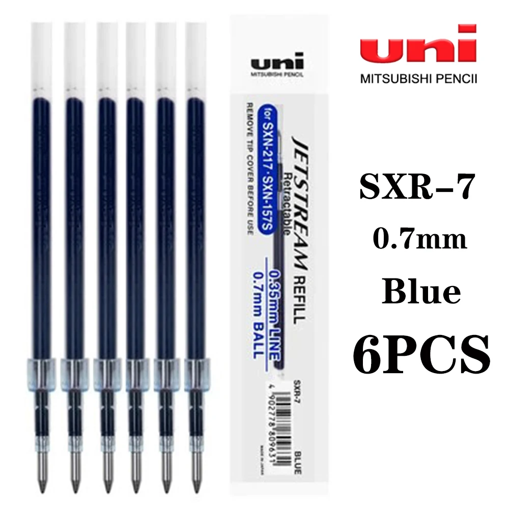 Japan Uni Alpha-Gel Jetstream 0,7 mm Kugelschreiber SXN-1000 Weichgummi-Handgriff Schulbriefpapier Metallstift für Höhle Schulanfang: T1b/lila