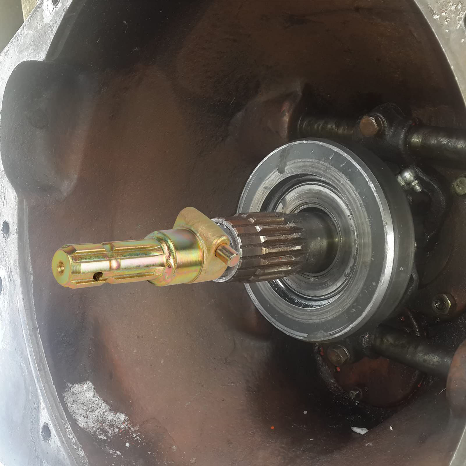 Pto Adapter Vrouw 1 3/8in 6 Spline Male 1 3/8in 6 Spline Pto Extender Voor Maximaal 70pk Tractor Pto Extender 6 Spline Pto Extender