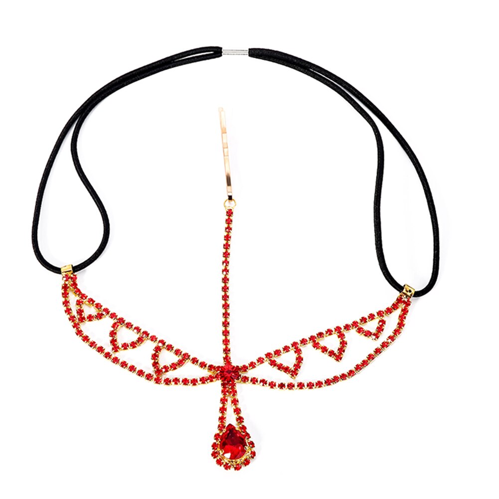 Neueste Kopf Kette Headwear Schmuck Kopfschmuck Haar Zubehör Prom Dekoration Anhänger für Frauen