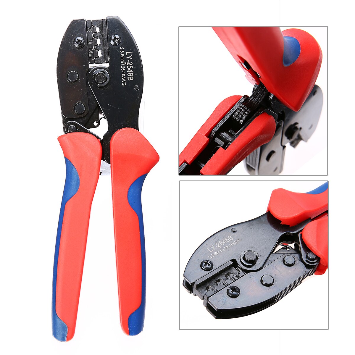 MC4 Solar Panel PV Terminal Cable Connector Crimping Plier Ratchet Crimper Tool For Typo Terminal