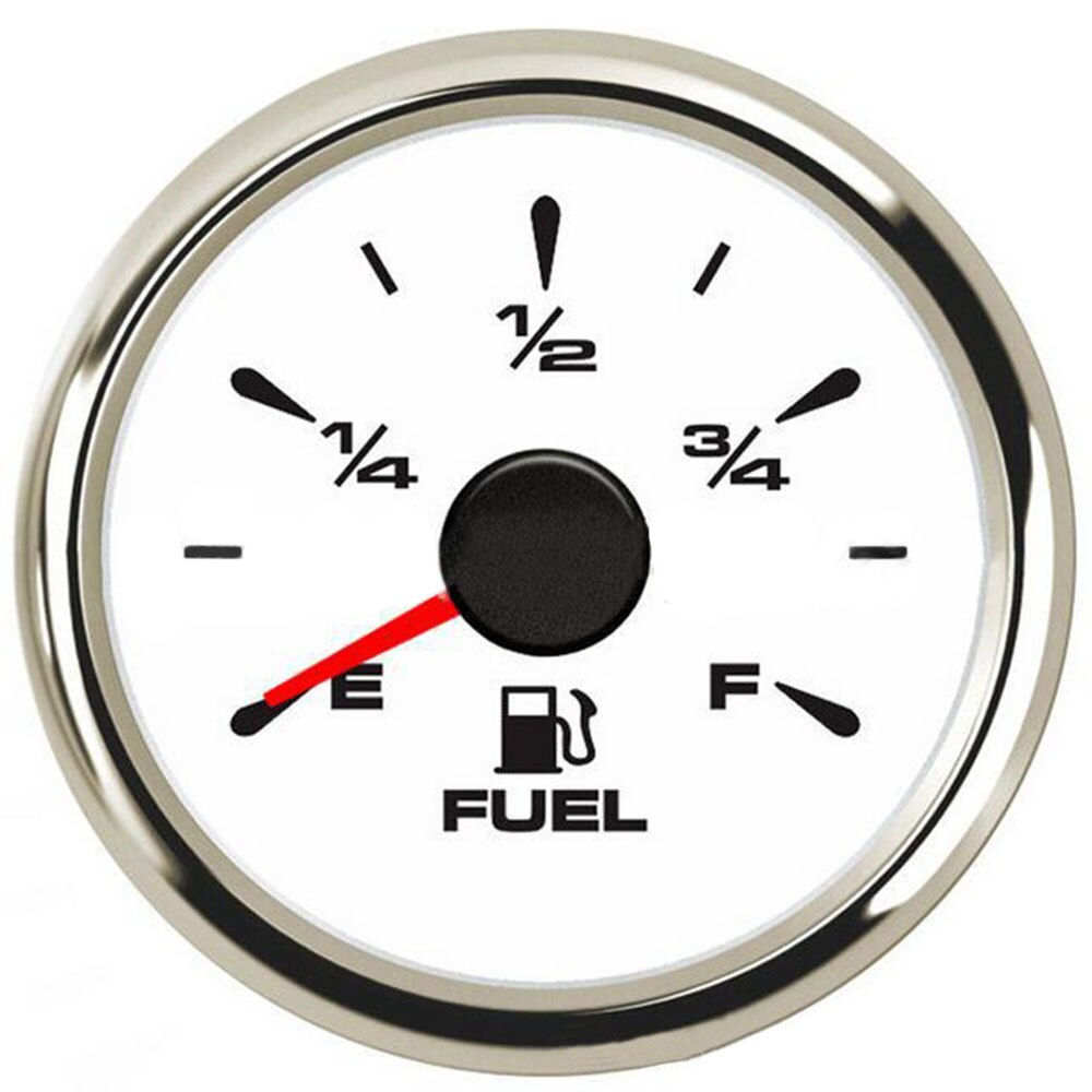Auto Lünette Gas Tankanzeige 52mm Wasserdichte 0 ~ 190Ω ABS Kunststoff Metall Teil
