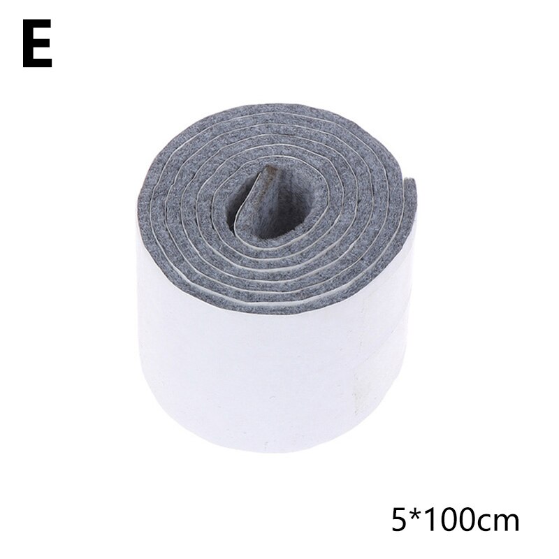 100cm/Rolle Anti-Unterhose Filz Möbel Bein Pad Selbst-Klebstoff matt Boden Schutz Tragen-breiter tabelle Sofa Bein Pads Stuhl Armaturen: E