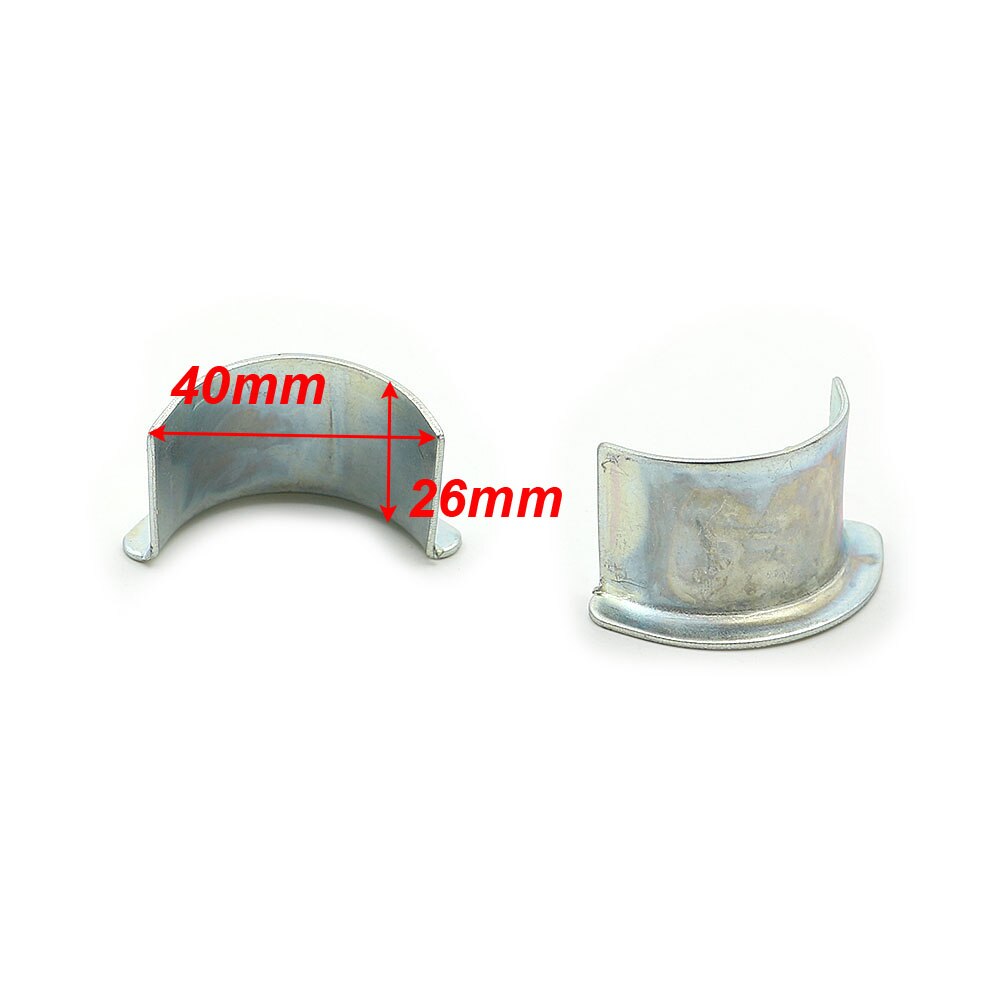 Conjunto de 2 juntas de tubo de escape para CB100, CB400F, CB500K, CB550F, CB550K, CL100, CL100S, CL125S, CT125, SL100, SL125, TL125, XL100