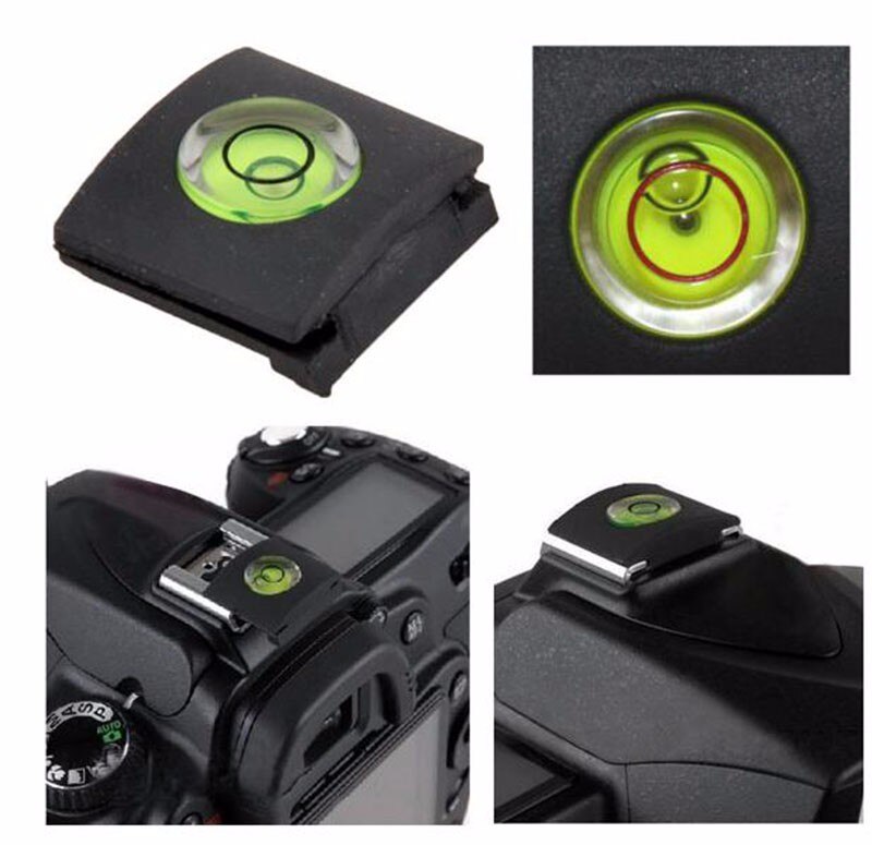 5pcs Camera Accessories Universal DSLR Camera Bubble Spirit Level Shoe Protector Cover For Canon Nikon