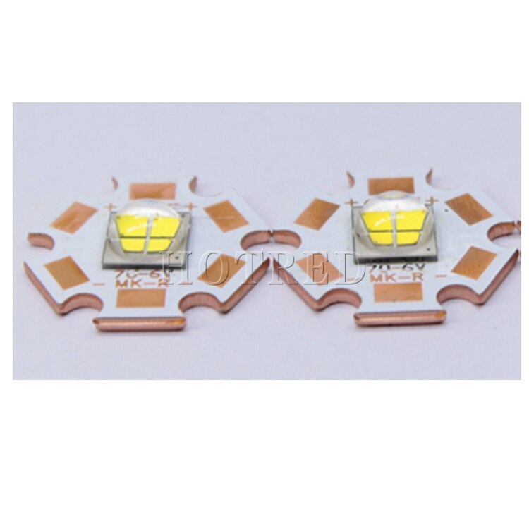 Cree MKR MK-R LED Emitter 15 Watt 6 V 12 V Weiß Warmweiß Taschenlampe LED-Diode Chip Licht 1769LM auf 16mm 20mm Kupfer PCB
