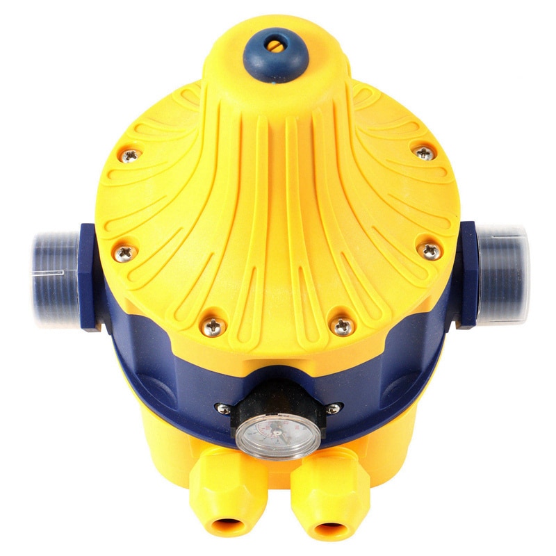 Automatic Water Pump Pressure Switch Electric Controller With Gauge Home Accessories