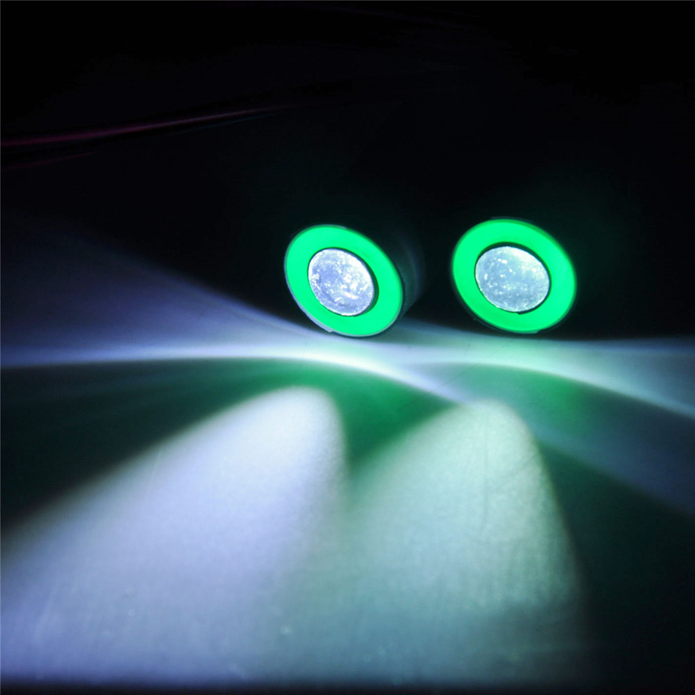 AXSPEED RC coche luz LED Ojos de Ángel y demonio faro 4,2 v-6v 10mm/13mm/17mm/22mm para 1:10 RC Rock Crawler Axial SCX10