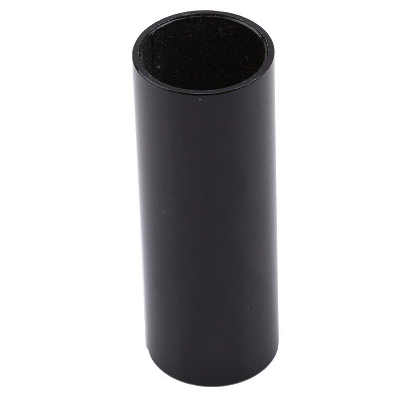 Musikinstrumentenzubehör, finger-slide-spielzeug aus schwarzem, verchromtem stahl: 70mm