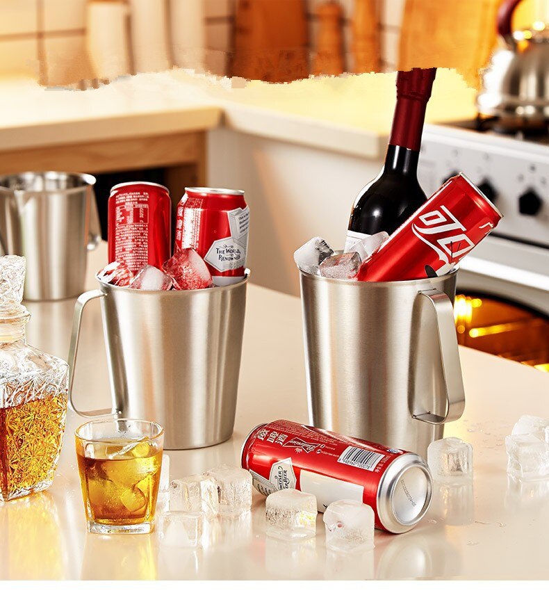 1PC 304 Stainless Steel Espresso Coffee Milk cup mugs caneca thermo Frothing Pitcher Steaming Frothing Pitcher PH 006