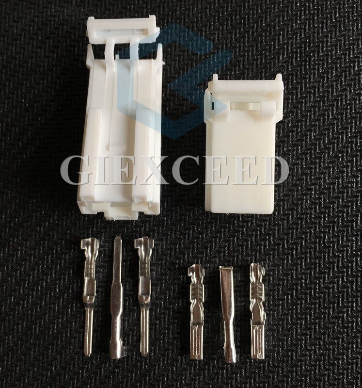 2 Sets 3 Pin 7122-8335 Vrouwelijke Mannelijke Kabelboom Connector Automotive Lamp Socket Voor Auto