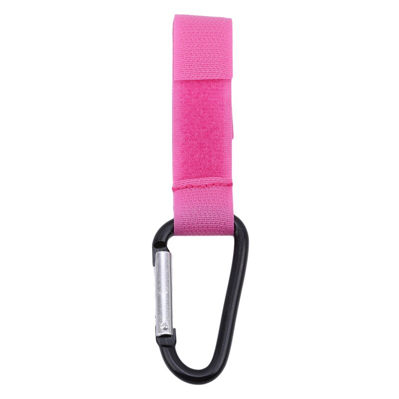 Handige boodschappentas metalen clip kinderwagenaccessoires kinderwagenhaken rolstoel kinderwagen autohanger ophangriem: Paars