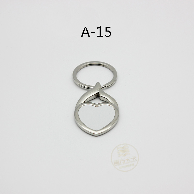 10pcs/lots Sublimation Blanks Metal Key Rings Key Chains Bottle Opener DIY Printing Sublimation Ink Transfer paper Print: A-15