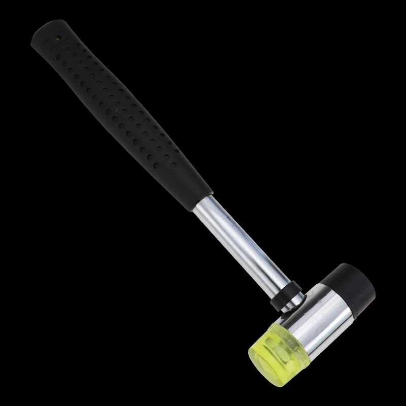 Double Face Tap Rubber Hammer 25mm Multifunctional Glazing Window Beads Hammers Nylon Head Rubber Mallet