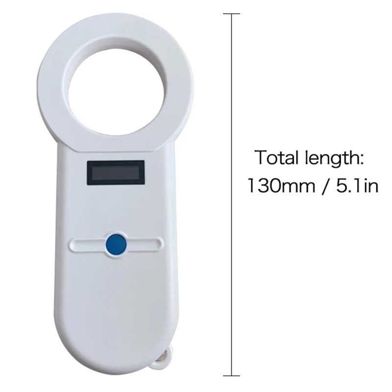 Scanner numérique Portable et sensible pour animaux de compagnie, lecteur d'identification des animaux de compagnie, puce transpondeur USB, pour chien, chat, cheval