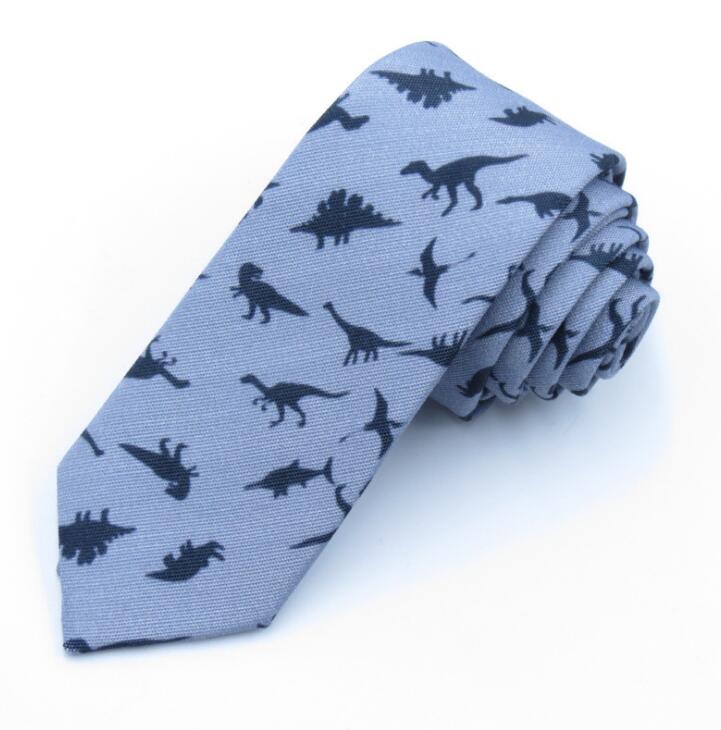 Dinosaur Men Bow Tie Set Pocket Square Handkerchief Mens Butterfly Bow Tie Skinny Ties Set Lots Slim Necktie For Man
