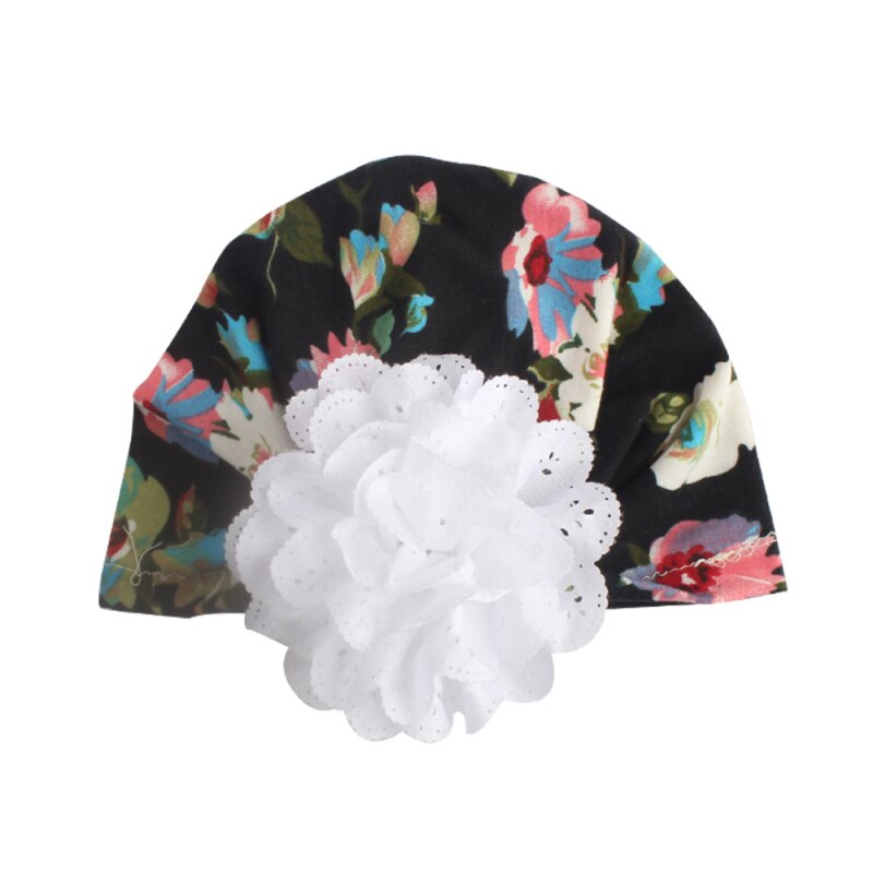 7 kleuren Baby Hoofdbanden Tulband Hoofdband Voor Meisjes Stretchy Beanie Hoed Hoofddeksels Baby Haar Accessoires Tulband: 04