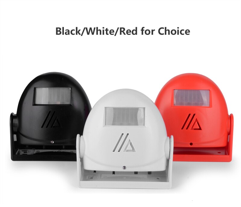 Welkom Draadloze Deurbel Gast Welkom Chime Alarm Pir Motion Sensor Voor Winkel Winkel Entry Security Deurbel Infrarood Detector