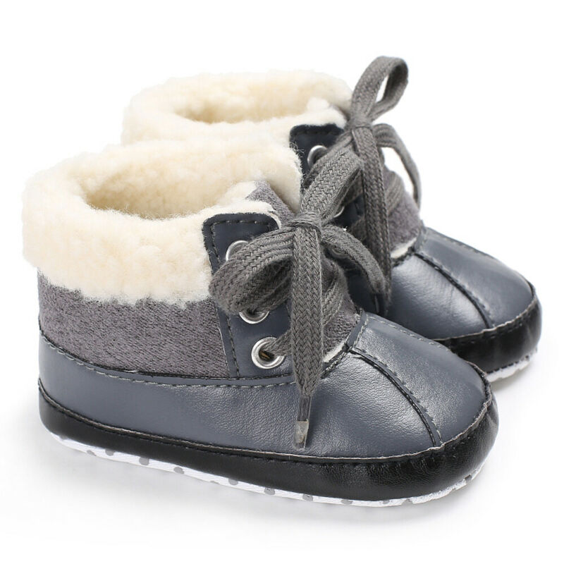 0-18Months Winter Warme Schoenen Baby Boy Meisjes Unisex Ankle Snowboots Crib Schoenen Anti-Slip