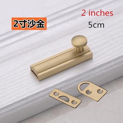 Professionelle Durcheinander Türen Rutsche verriegeln sperren Fenster Bronze- Riegel Möbel Verdeckte Schlösser Schlecht Bolzen Staub Beweis Rohr: 1