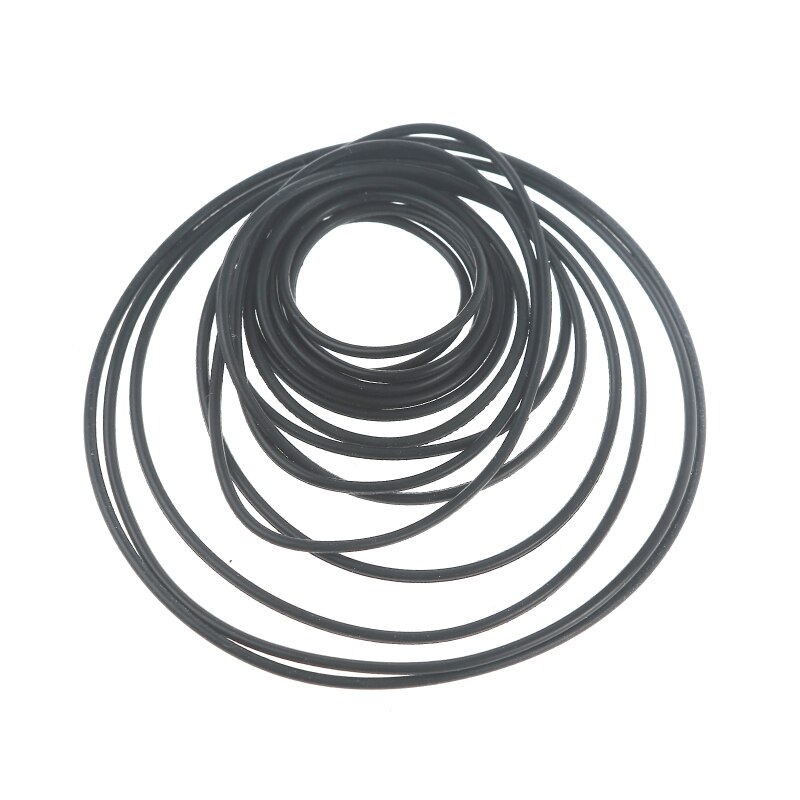 Correas de goma para grabadora de 20 piezas, accesorios de vídeo para reparación de cinta de mantenimiento, Cassette redondo de 1,5mm