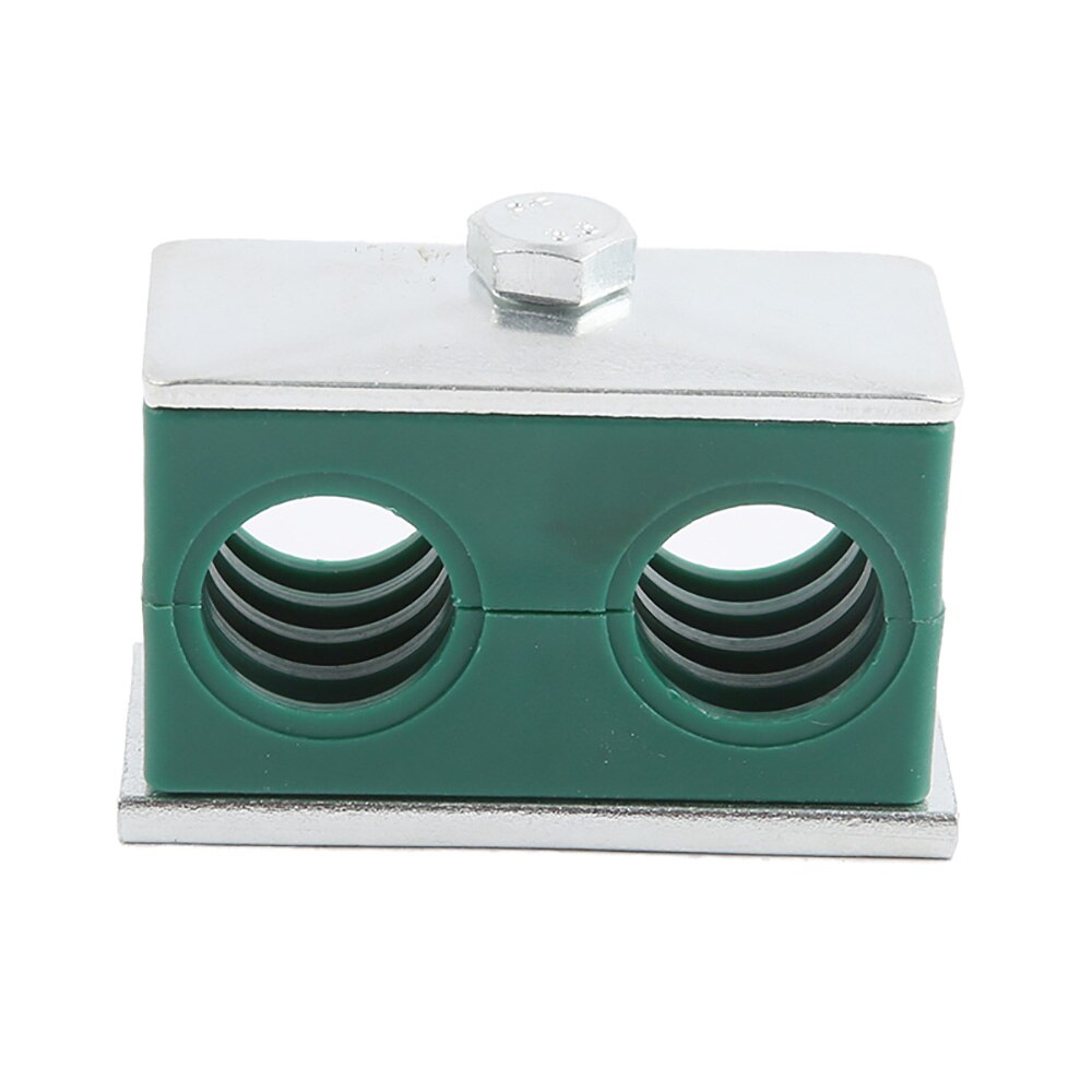 Hydraulic Pipe Clamp Double Out Diameter 33.7mm to 42mm for Oil Water Gas Pipe Fixing Tube Hose Clmp